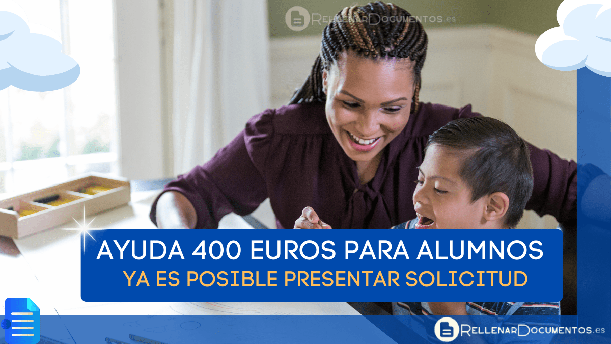 Abierto el plazo para solicitar la ayuda de 400 euros de alumnos con necesidades especiales