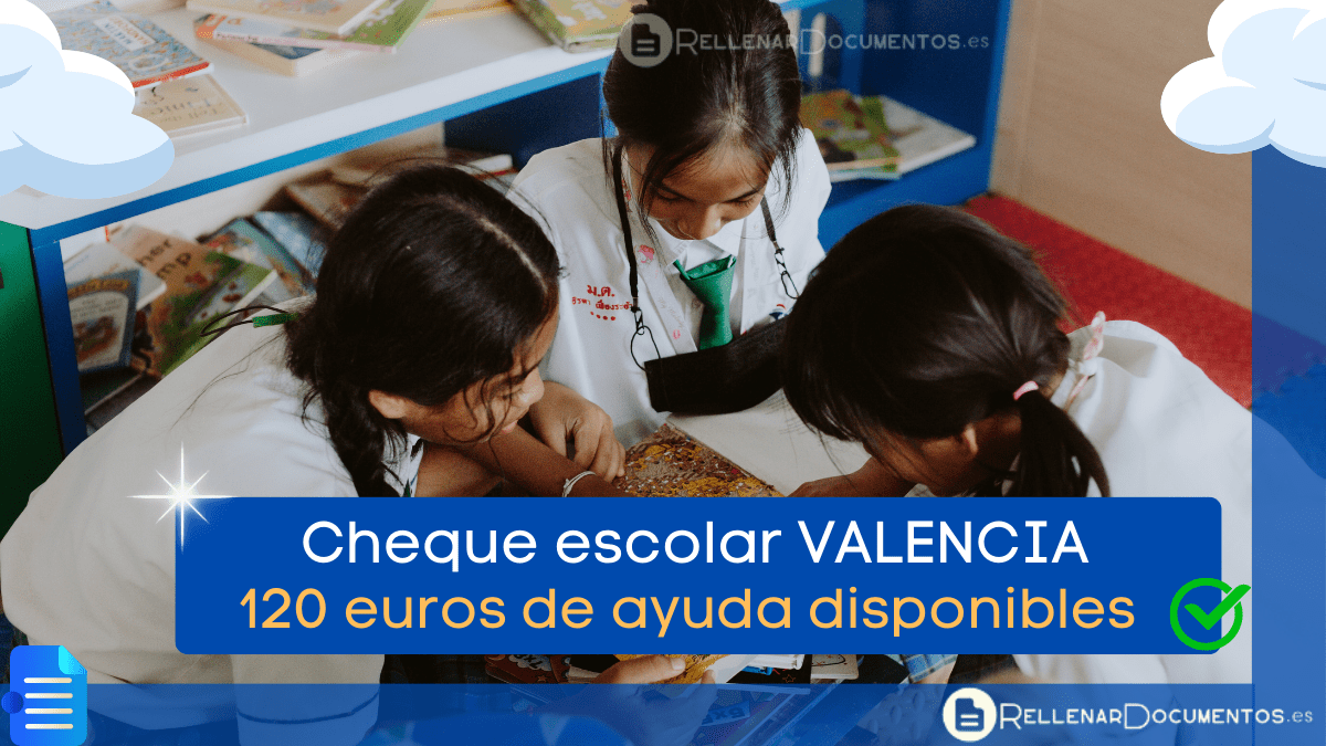 Ayuda de 120 euros: Cheque escolar en Valencia disponible