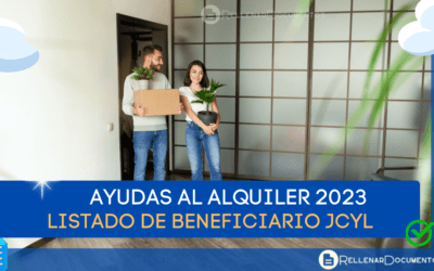 Listado beneficiarios ayuda alquiler 2023 JCYL