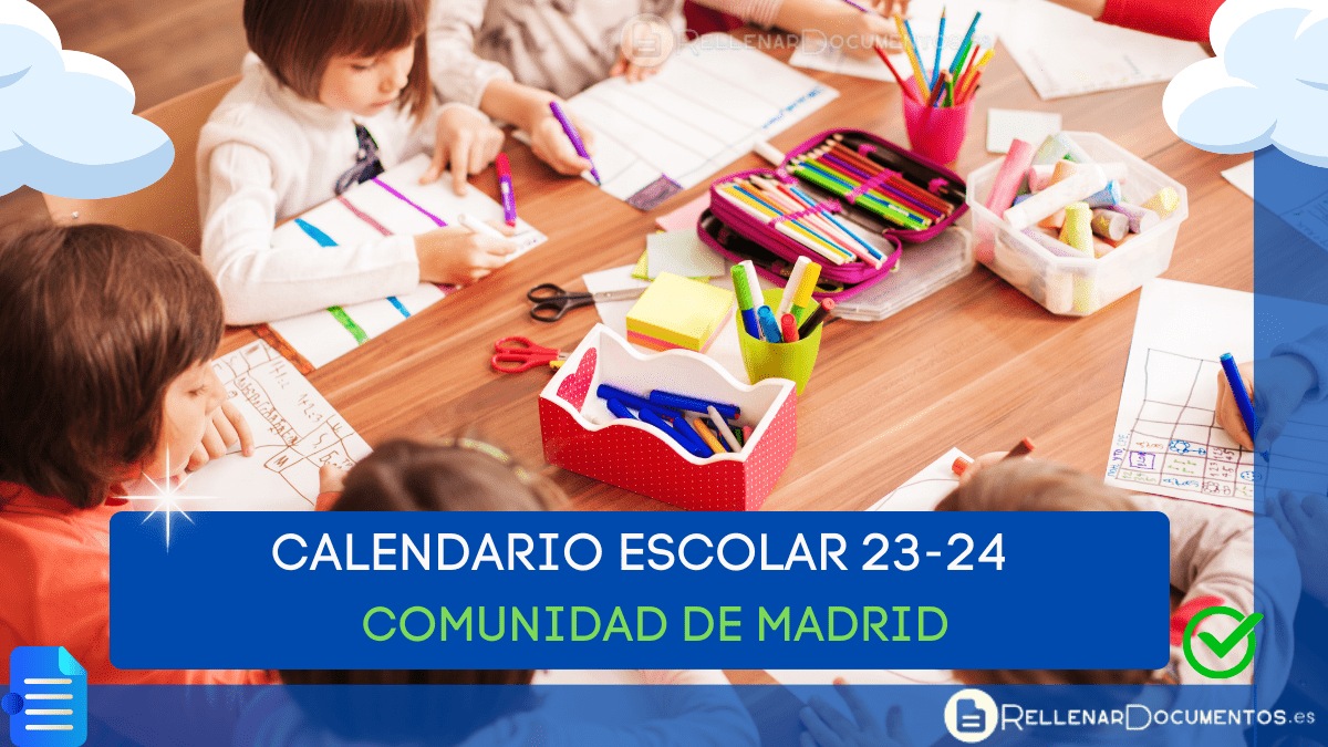calendario escolar 2023-24 madrid
