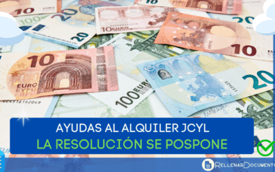 La resolución de las ayudas del alquiler de la JCYL se pospone 4 meses